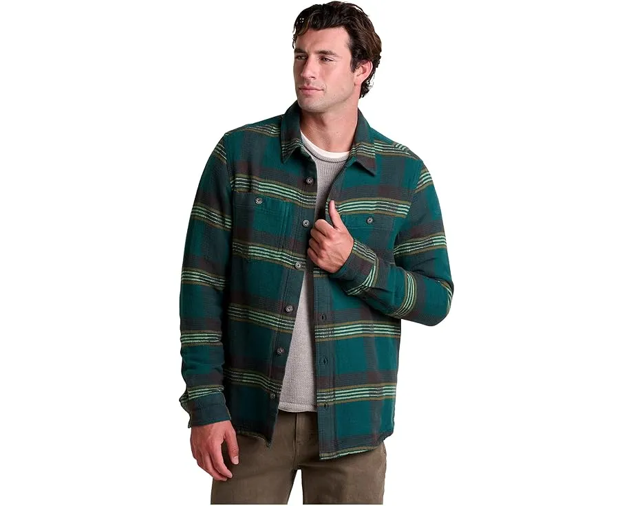 Рубашка Toad&Co Rockland с длинным рукавом из органического хлопка