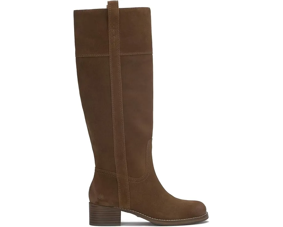 Ботинки Lucky Brand Hybiscus до колена с круглым носком и массивным каблуком