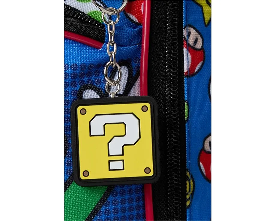 Набор рюкзака Super Mario Bros Power-Ups из 5 предметов для детей от BIOWORLD Kids