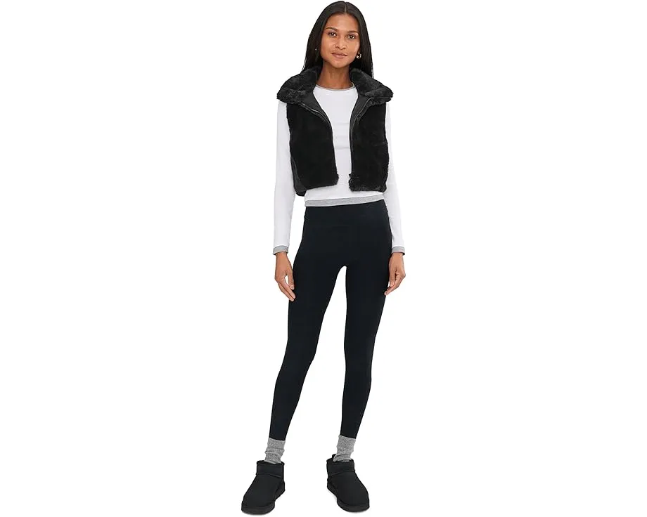 Beyond Yoga Жилет On The List Faux Fur из искусственного меха с карманами