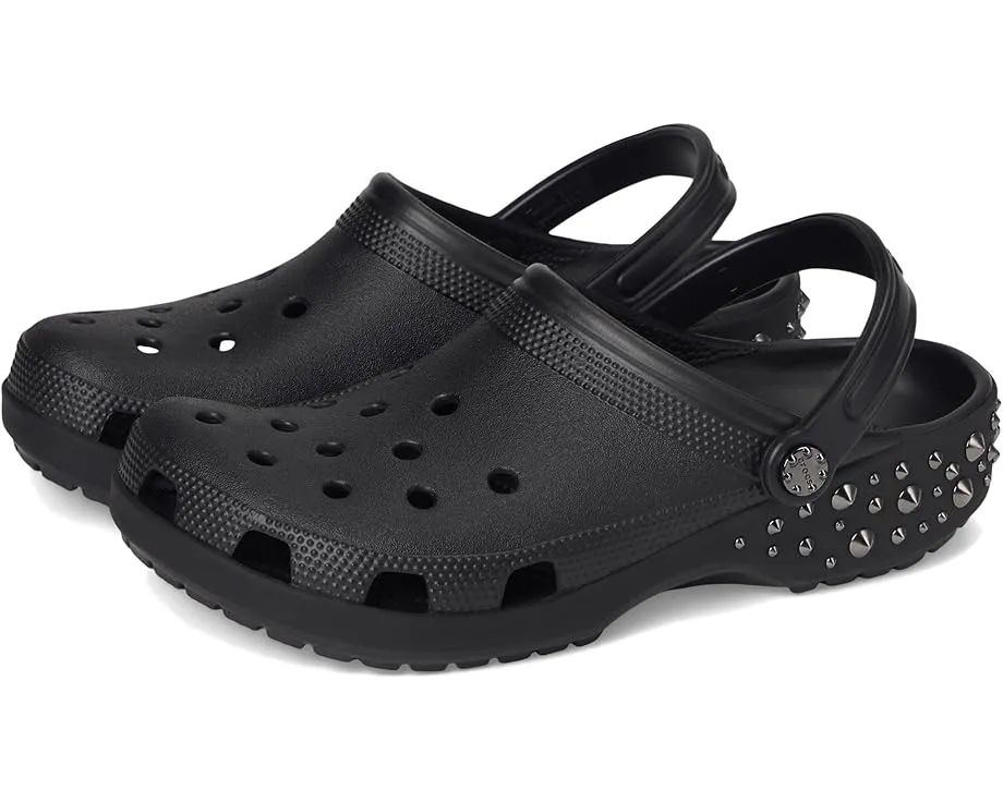 Классические кроксы Crocs с декором в виде шипов