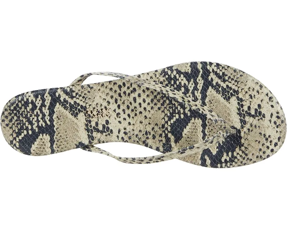 TKEES Studio Exotic сандалии с тиснением под кожу змеи