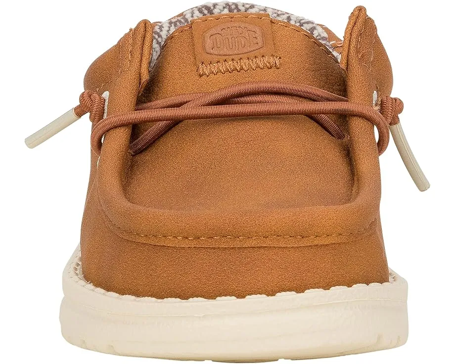 Детские слипоны Hey Dude Wally Classic с технологией Flex & Fold и стелькой с эффектом памяти