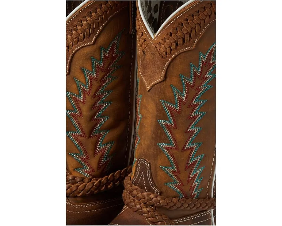 Ковбойские сапоги Laredo Knot in Time с плетеным ремешком и квадратным носком