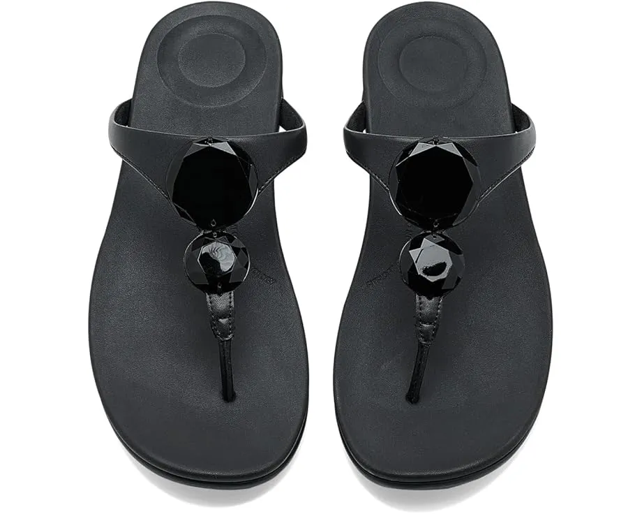 Босоножки Solay Glossy Disc с перепонкой на мыске FitFlop
