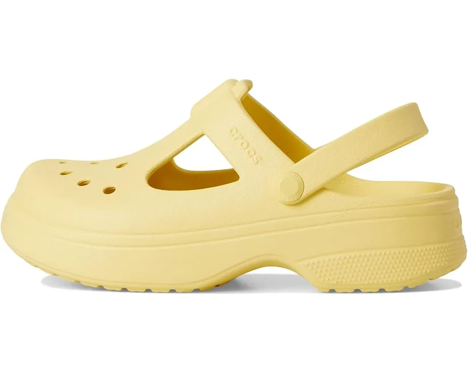 Детские кроксы Crocs Classic Mary Jane с ремешком в классическом стиле