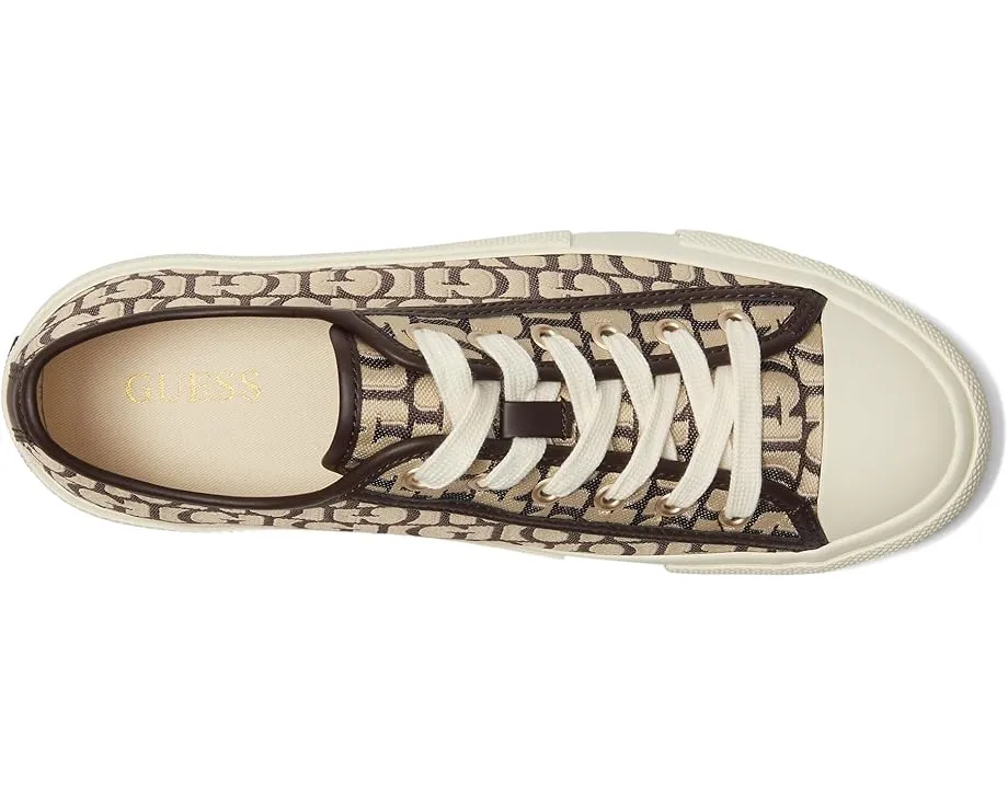 Кроссовки GUESS Carey низкие с логотипом G и резиновой подошвой