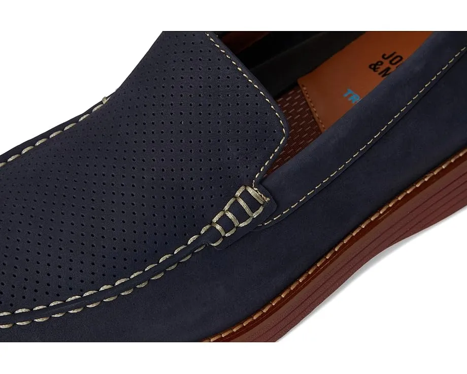 Johnston & Murphy Upton перфорированные мокасины на легкой подошве TRUFOAM EVA