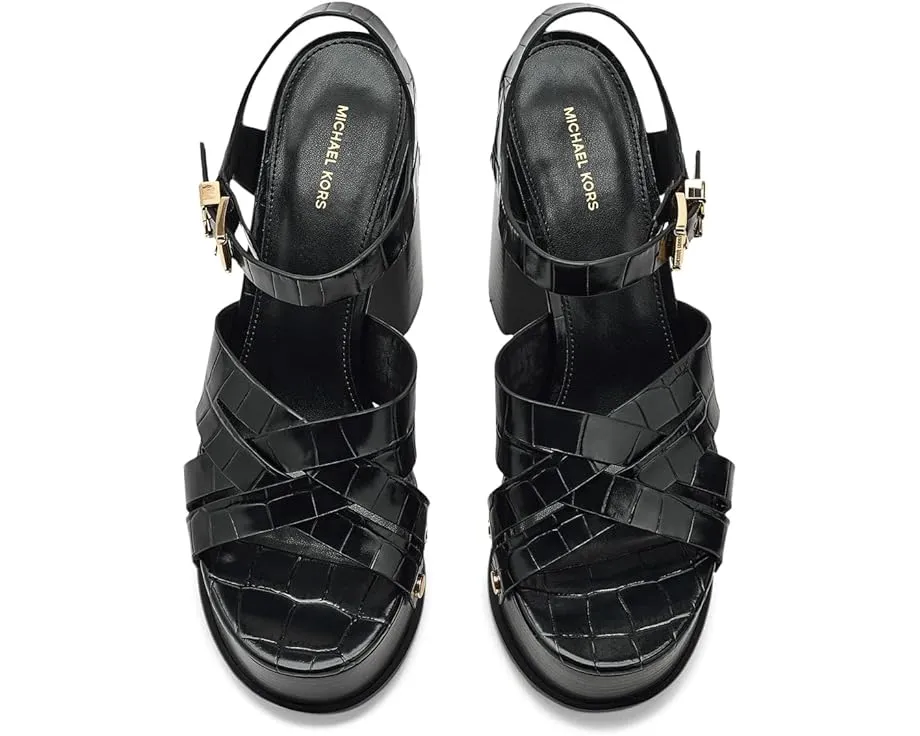 Сандалии Nora Platform на платформе с плетеными ремешками MICHAEL Michael Kors
