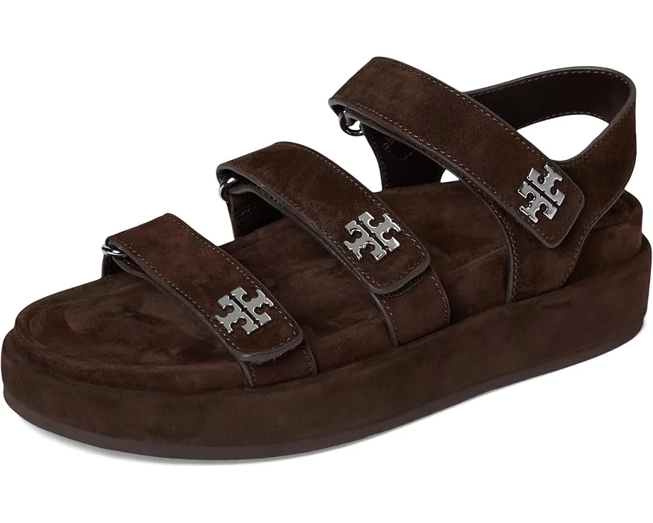 Спортивные сандалии Tory Burch Kira с тремя регулируемыми ремешками на липучке