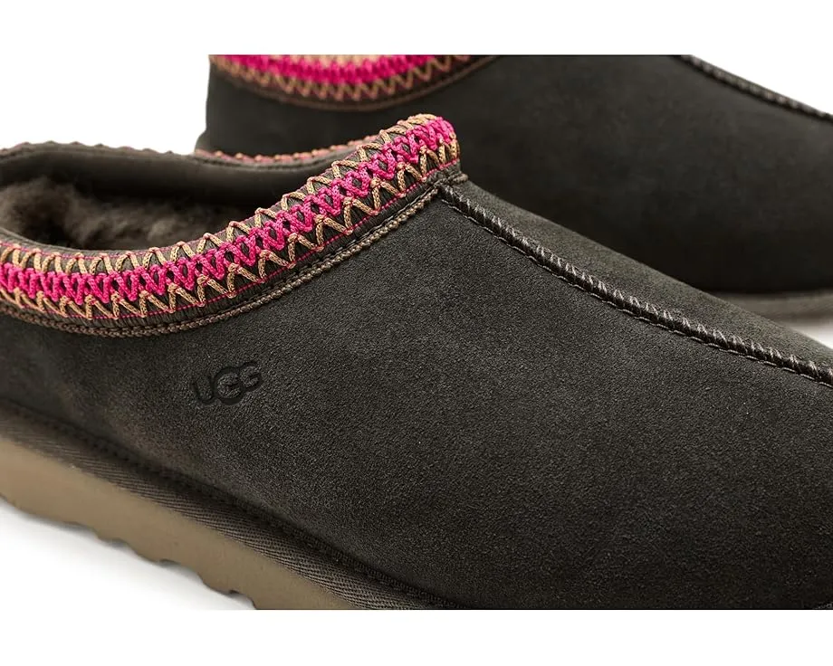 Тапочки UGG Tasman II с оплеткой UGGbraid и овчиной