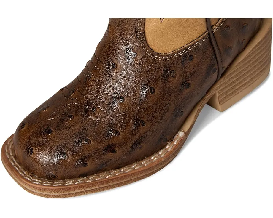 Ковбойские сапоги Walker Bumps с квадратным носком и стежками на голенище