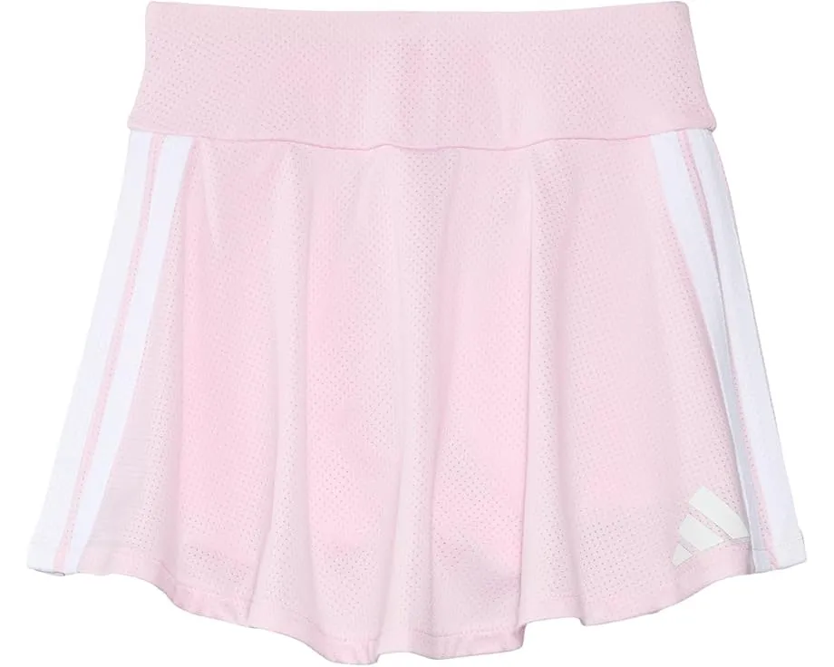 Юбка-шорты adidas Kids 3S Flounce Skort для малышей с сетчатыми вставками