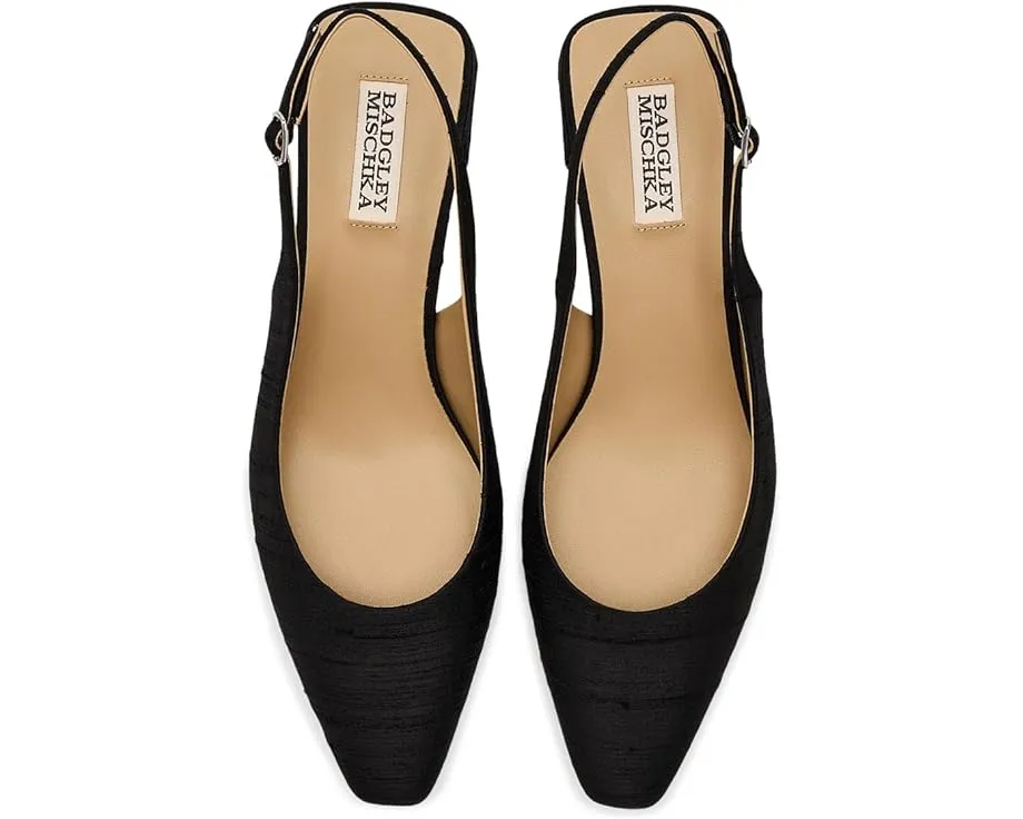 Туфли Oaklee от Badgley Mischka на шпильке с острым носком и регулируемой ремешковой застежкой