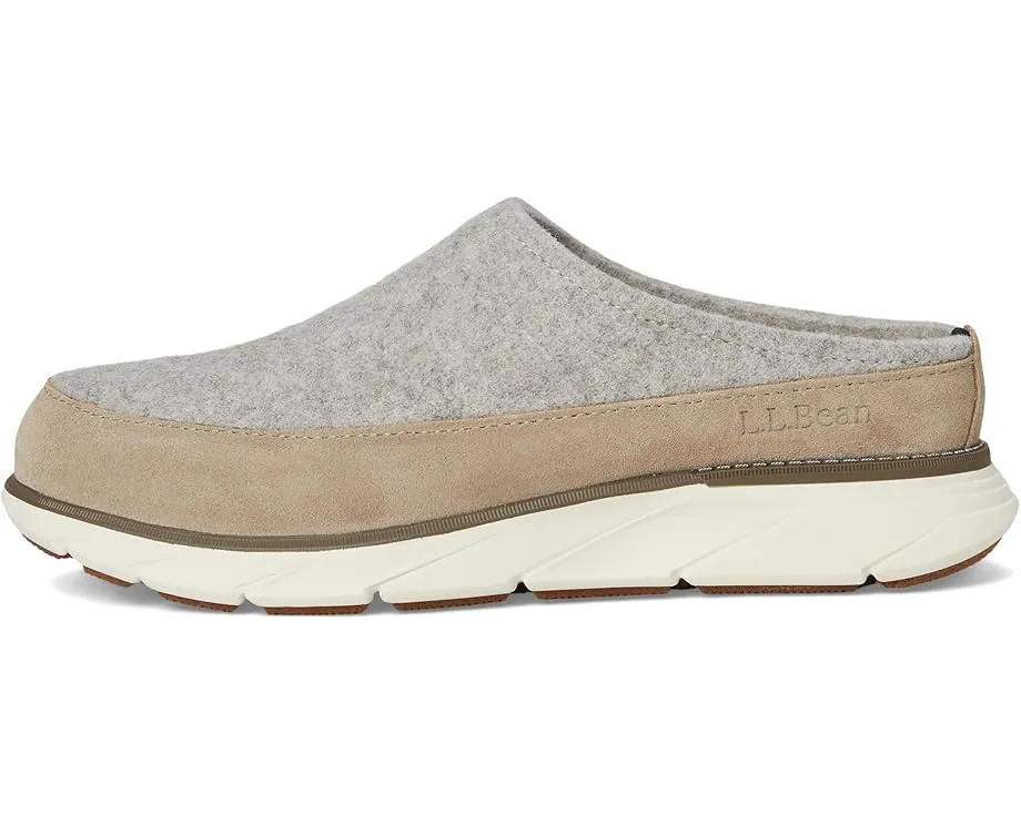 L.L.Bean Домашние сабо Downeast Clog Wool из войлока с подошвой VertoGrip