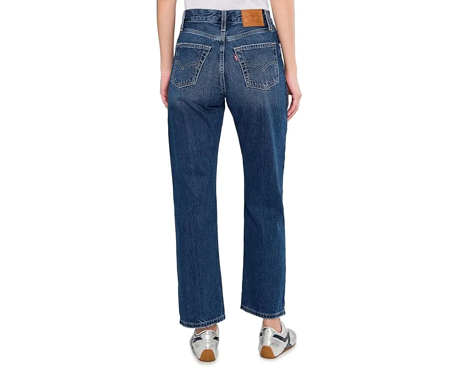 Джинсы Levi's Premium Easy Dad с застежкой на пуговице и прямым кроем