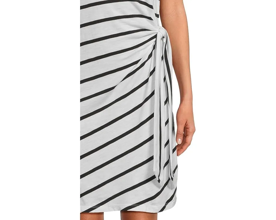 Платье-футболка Sanctuary с завязками на талии и полосатым принтом