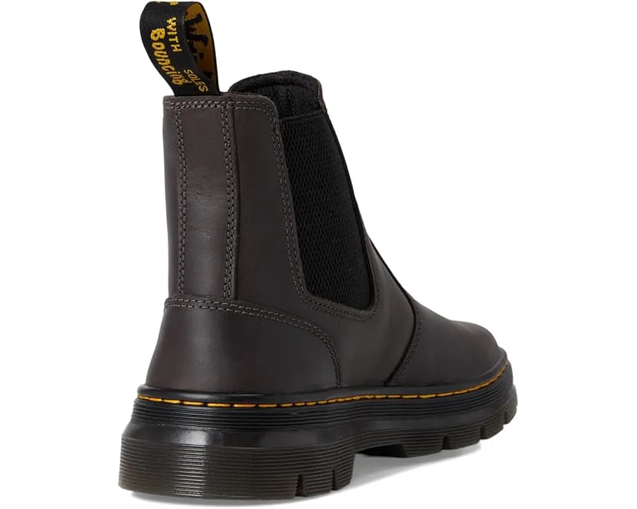 Челси Dr. Martens Embury с прочной кожей и выраженным протектором