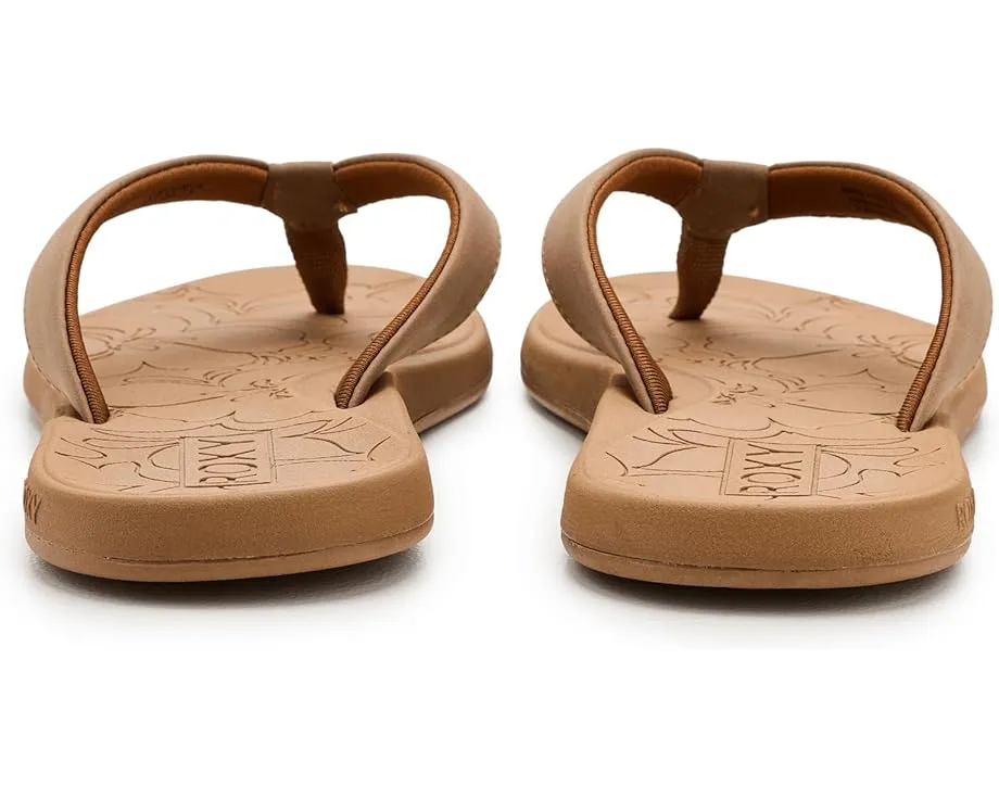 Шлепанцы Roxy Vickie с контурной стелькой и поддержкой свода стопы