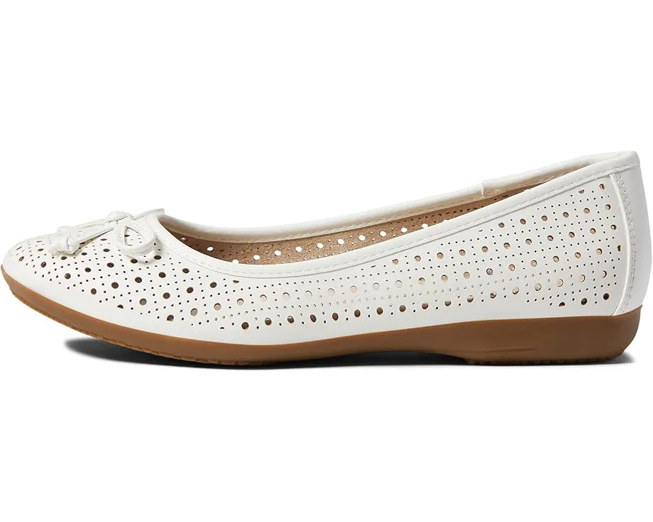 Cliffs by White Mountain балетки Cheryl с бантом на мыске и текстурным каблуком