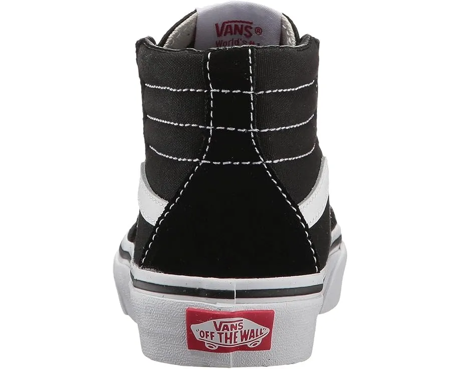 Кроссовки Vans SK8-Hi высокие для детей из замши и хлопка