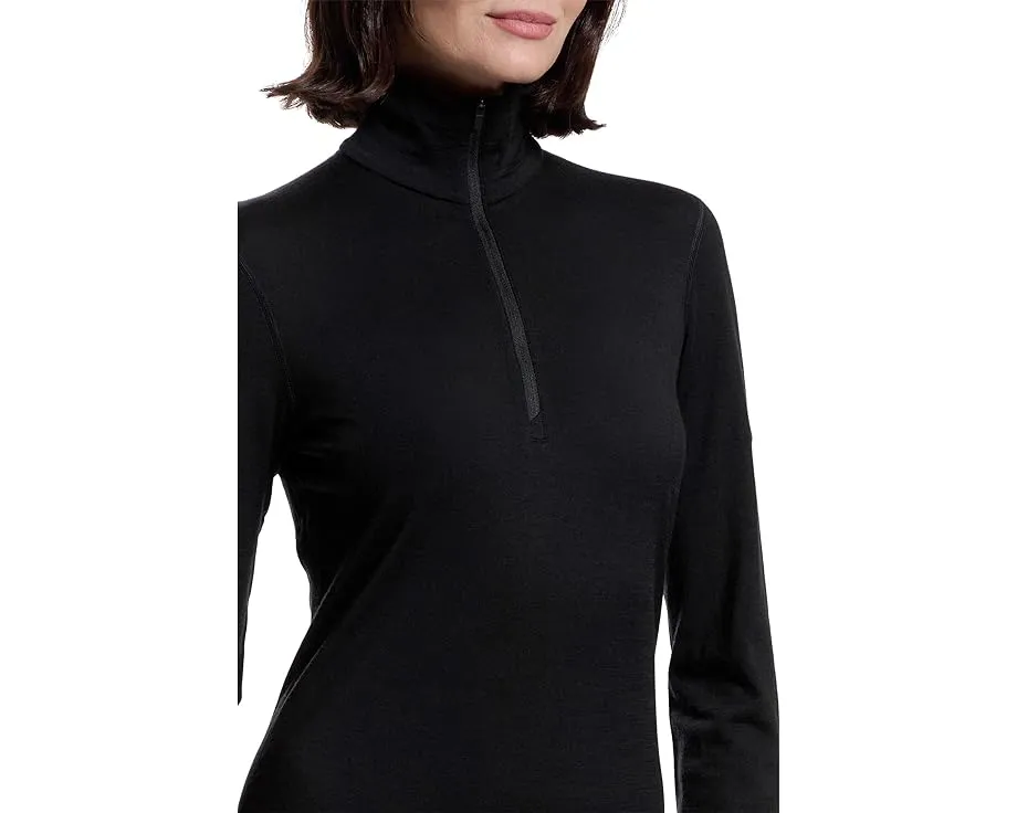 Термобелье Icebreaker Merino 200 Oasis с длинным рукавом и полузастежкой