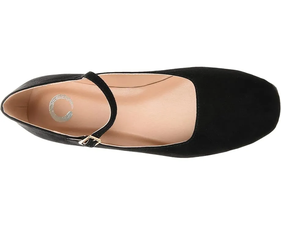 Балетки Journee Collection Carrie с квадратным носком и пряжкой