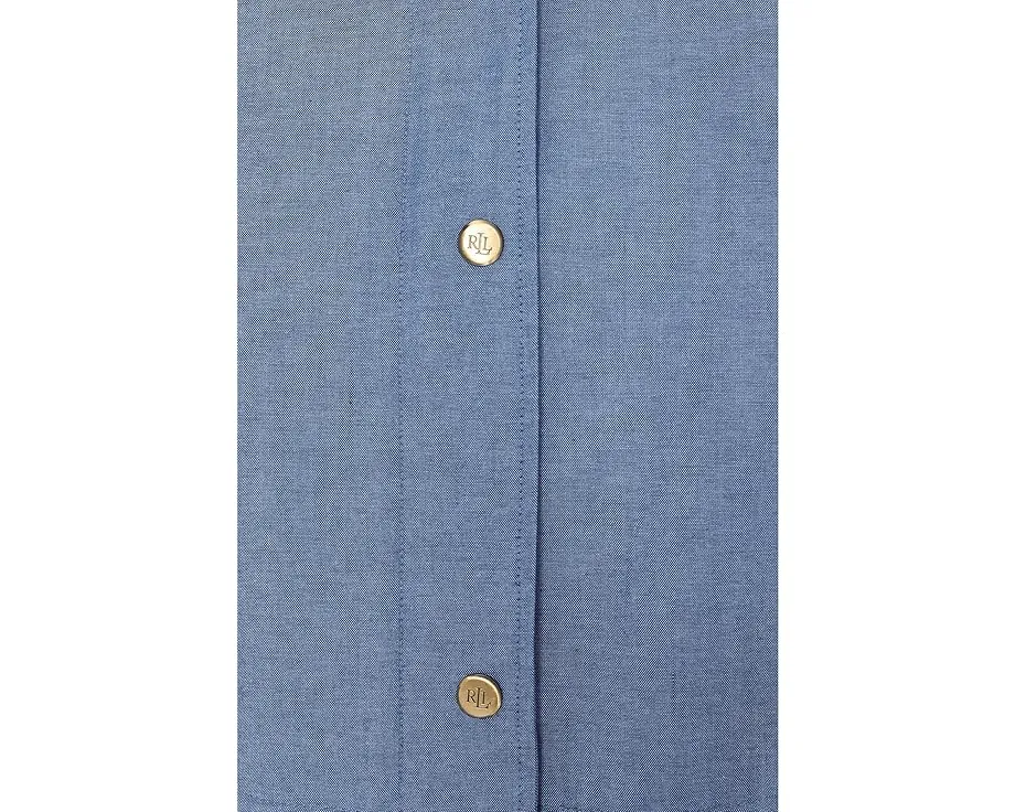 Куртка Lauren Ralph Lauren Chamray Anorak из смесового хлопка с карманами на клапанах