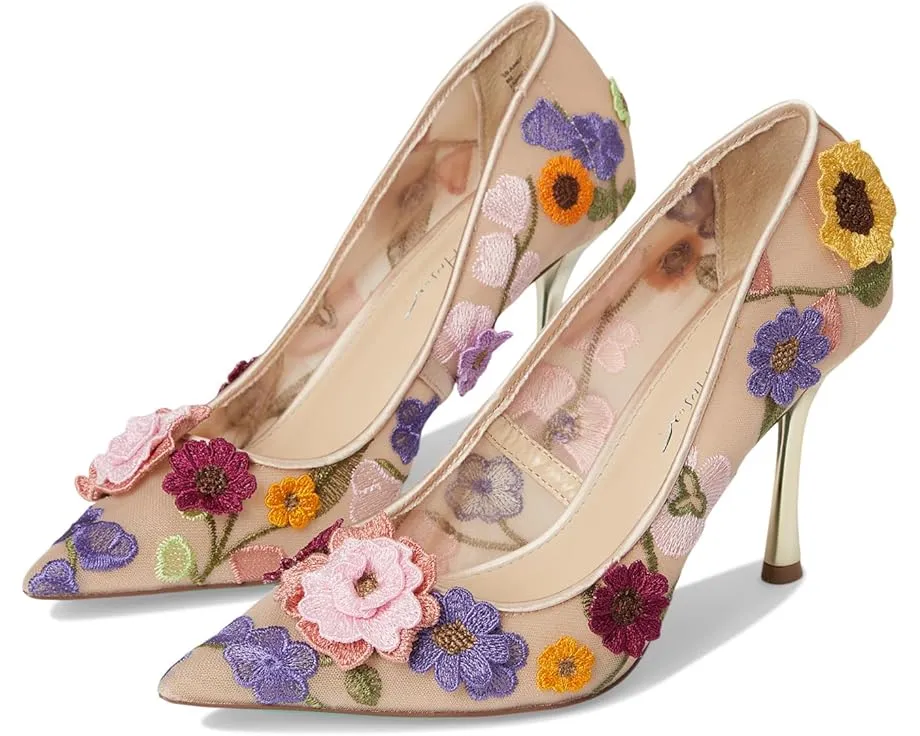 Туфли-лодочки Aimey с цветочным декором на шпильке от Blue by Betsey Johnson