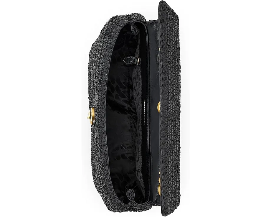 Сумка кроссбоди Rebecca Minkoff Edie MD с длинной цепью и узором