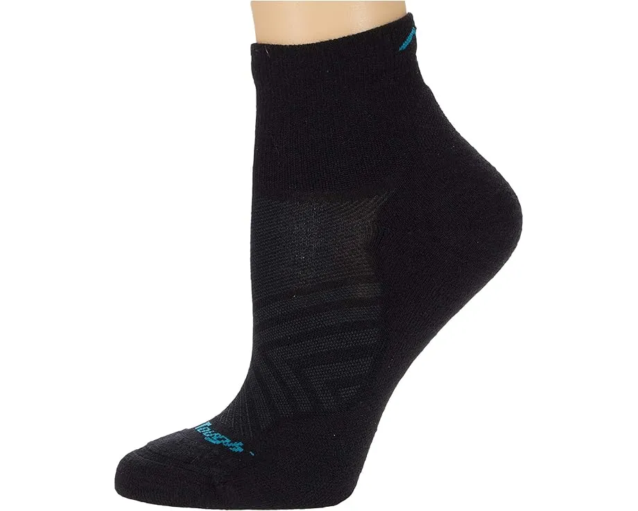 Носки Darn Tough Vermont Run 1/4 с амортизацией для трейла и поддержкой свода стопы