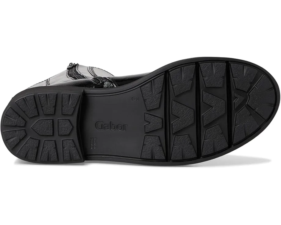 Gabor 71.780.97 ботинки до середины икры с боковой молнией