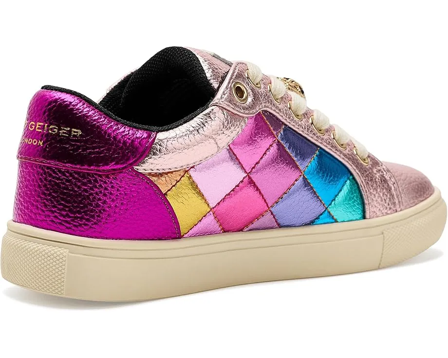 Детские кеды Kurt Geiger London Mini Lane Stained Glass с витражным принтом