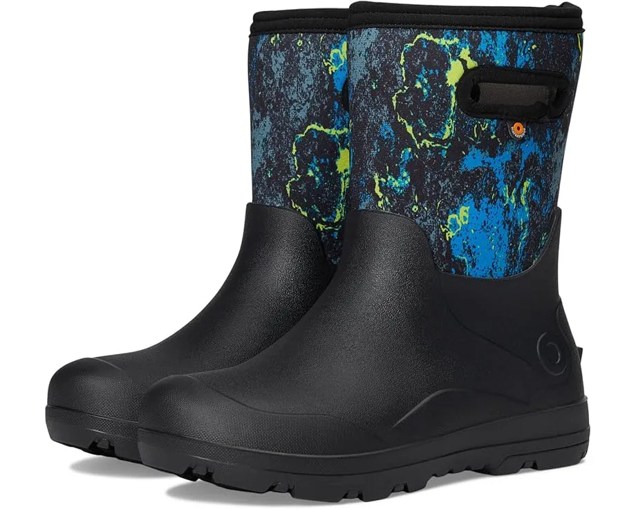 Детские резиновые сапоги Bogs Kids York Seamless с камуфляжным принтом и утеплением до -30°C