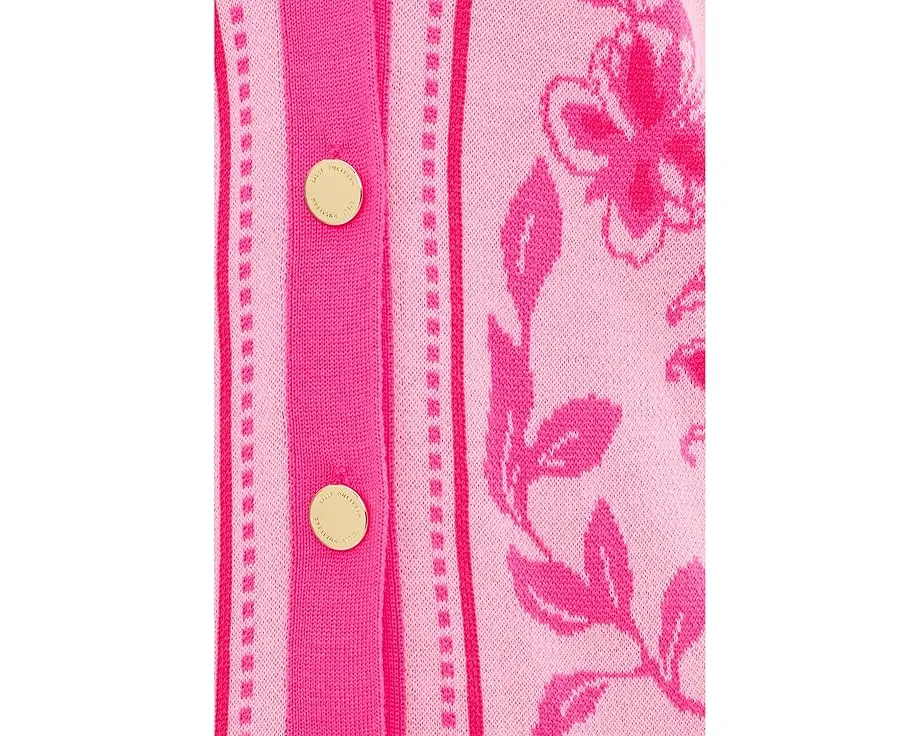 Кардиган Lilly Pulitzer Maralisa с V-образным вырезом и принтом