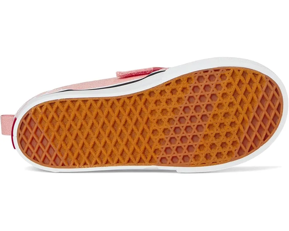 Детские кеды Vans Slip-On V для малышей с принтом и резиновой подошвой