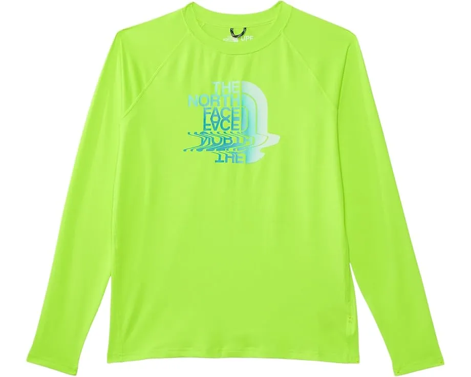 The North Face детская футболка с длинными рукавами Amphibious Sun Tee с технологией DryVent