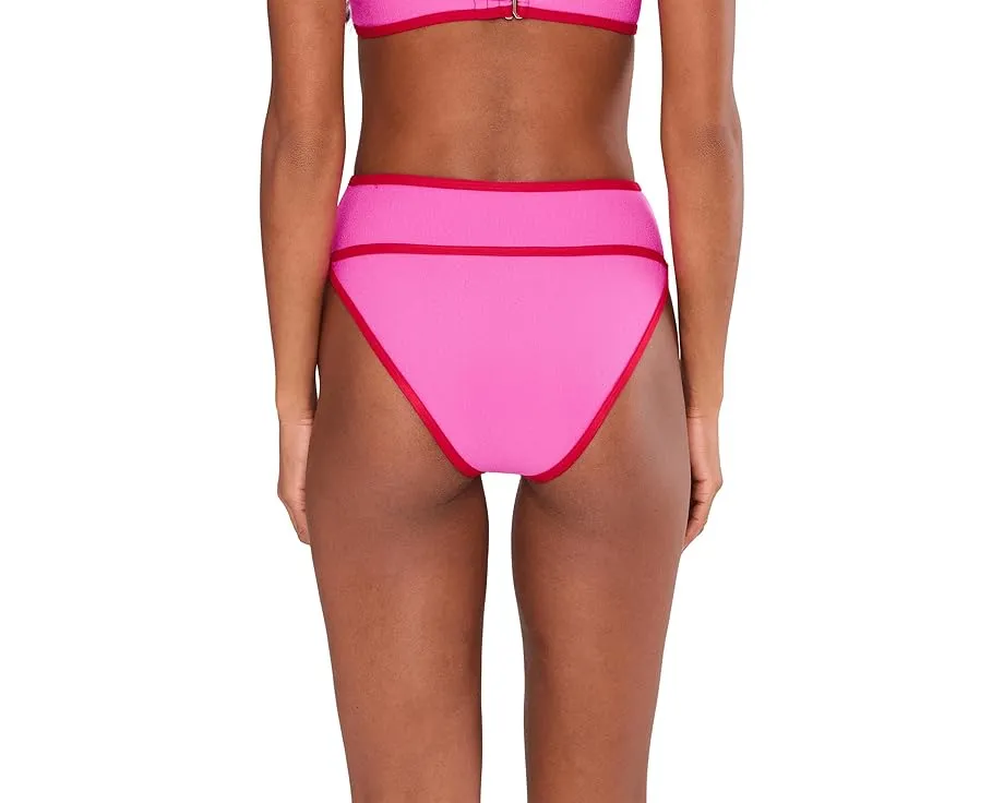 Плавки Carlotta с высокой посадкой и принтом для уверенности на пляже