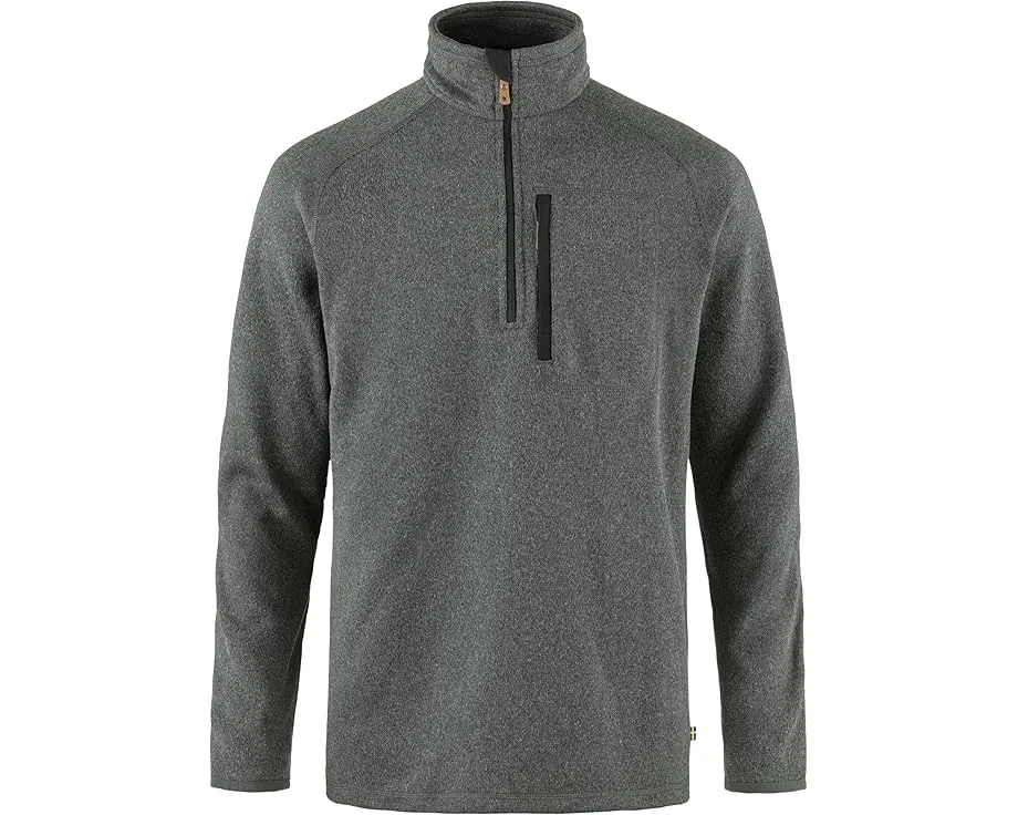 Кофта Fjällräven Övik Fleece с молнией на половину и карманом