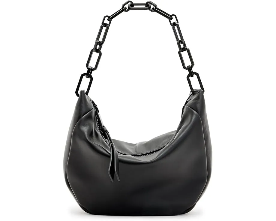 Мини-сумка AllSaints Madea Mini Chain Bag с цепочкой и бисерным декором