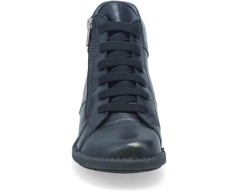 Ботинки Miz Mooz Preslee на устойчивом каблуке с верхом из кожи