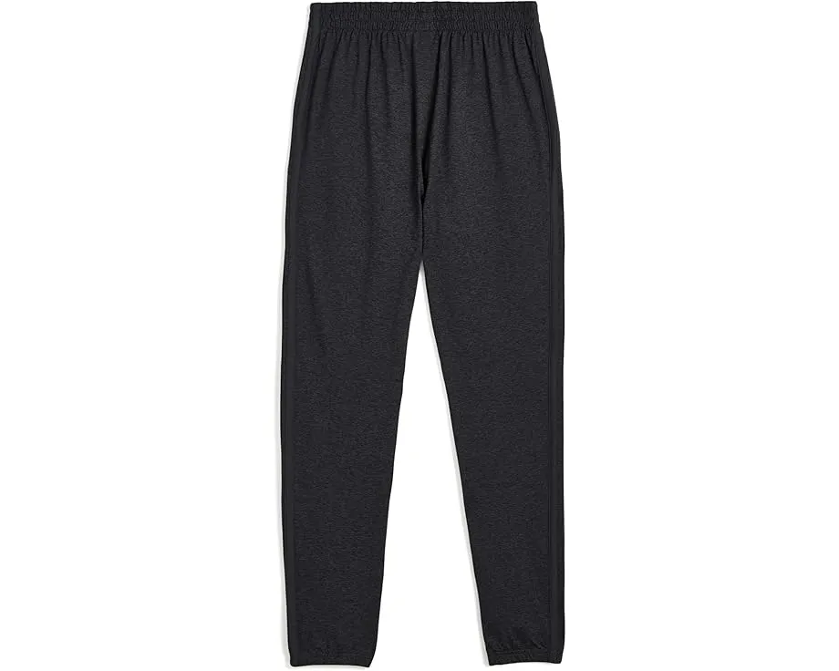 Adidas детские штаны 3-Stripe Melange для больших детей в серую меланжевую крошку