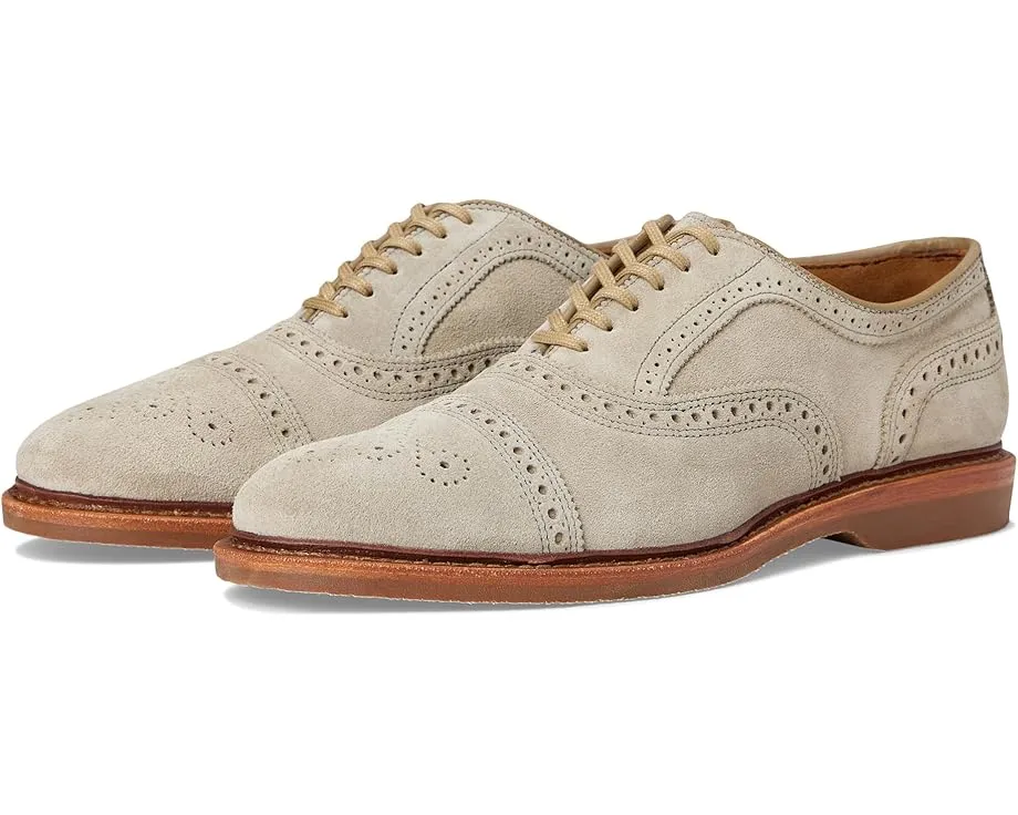 Оксфорды Allen Edmonds Strand Verse с перфорацией на резиновой подошве