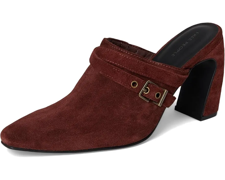 Туфли Free People Date Night на каблуке с удлиненным носком и кожаной подкладкой