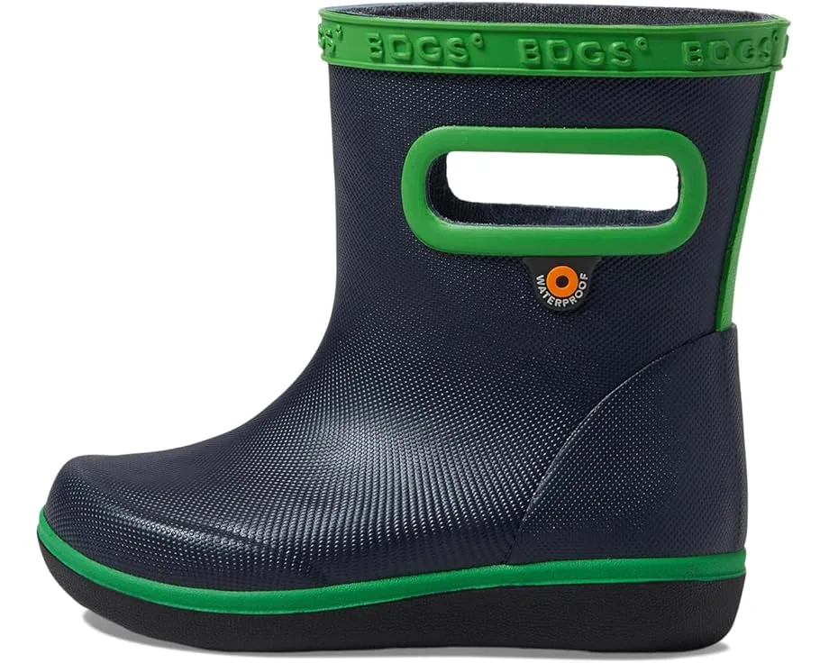 Детские резиновые сапоги Bogs Skipper II Solid с технологией защиты от запаха