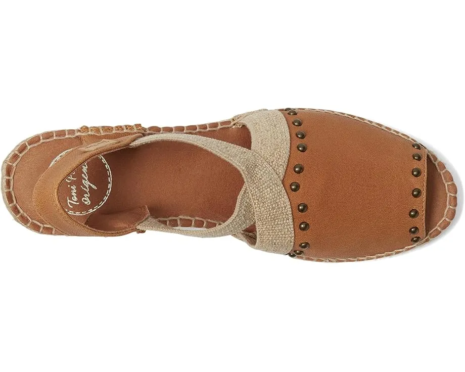 Сандалии Toni Pons Madrid из мягкой кожи с открытым мысом на клине