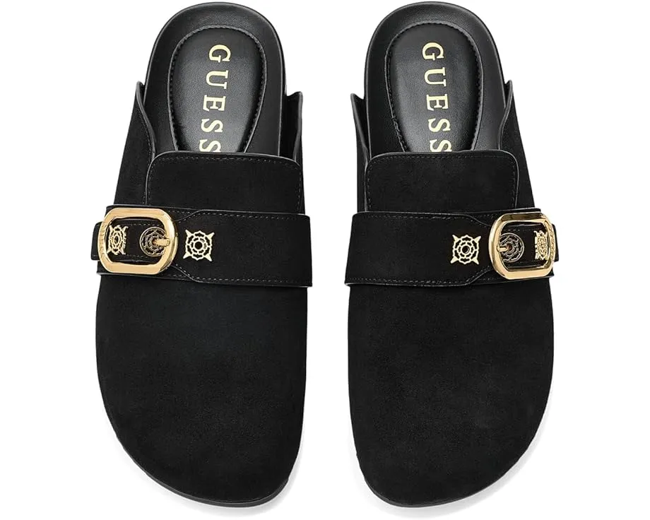 Клоги Galavanta из мягкой замши с удобной резиновой подошвой GUESS