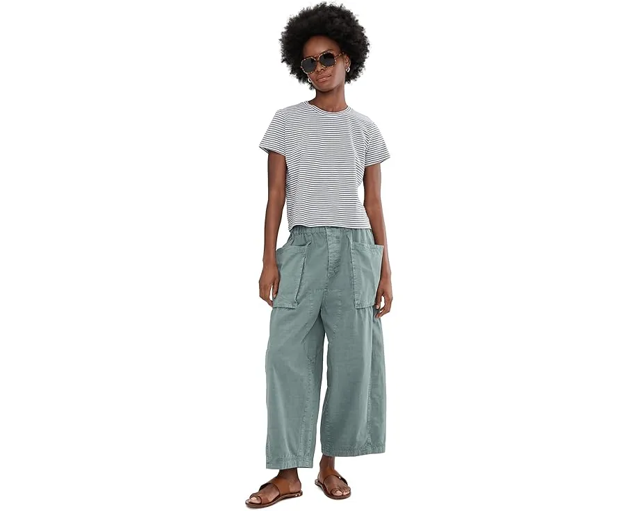 Футболка Louisa Stripe Short Sleeve Tee с короткими рукавами и прямым подолом