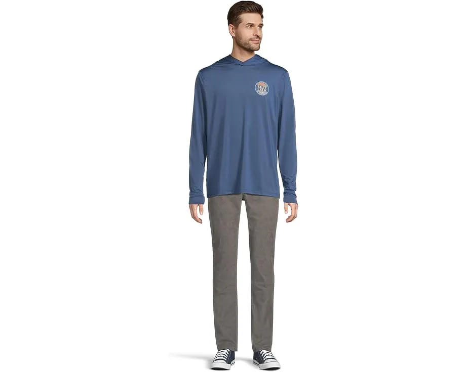 Солнцезащитная толстовка Salty Crew Simple Fade с капюшоном и UPF 50+