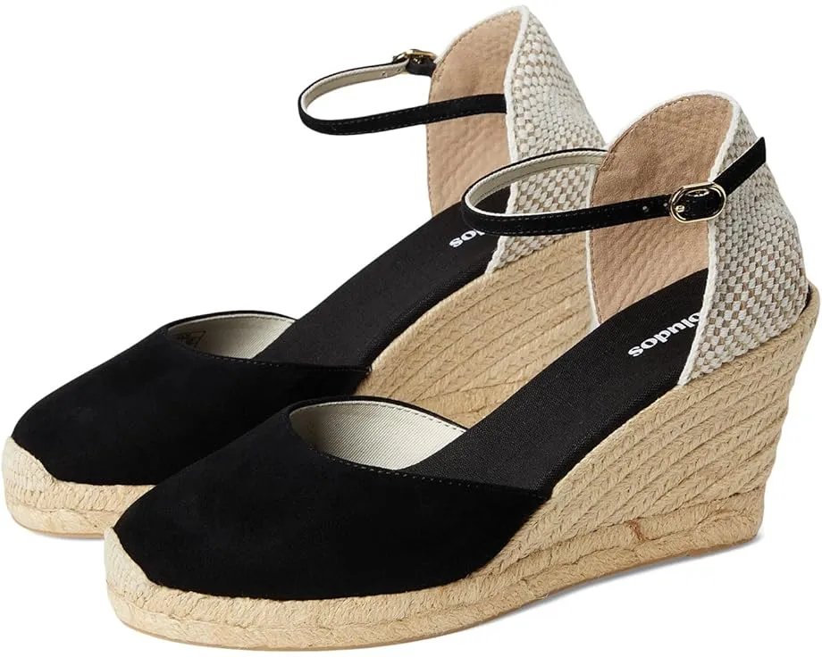 Эспадрильи Soludos Marseille Wedge на платформе с ремешком